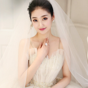 贝壳主婚纱2019新款新娘拖尾抖音同款公主重工梦幻吊带婚纱礼服女