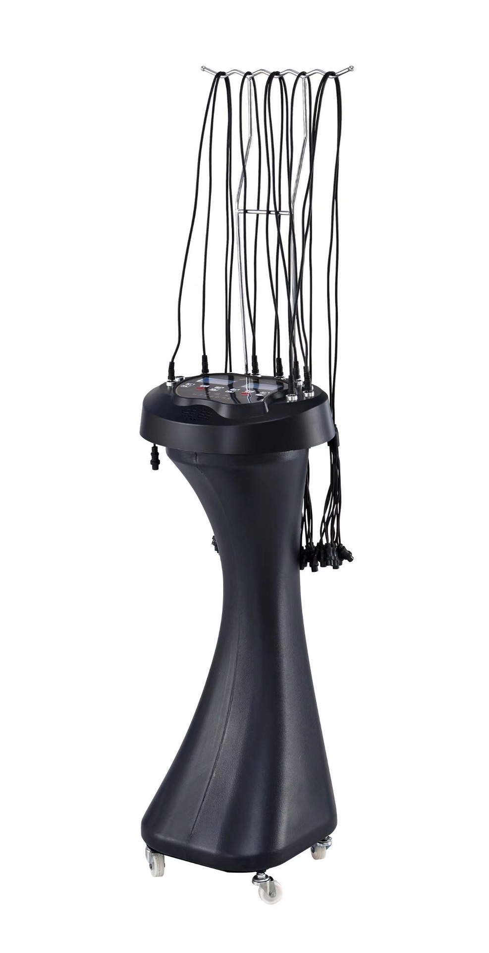 厂家供应 原装双屏黑旋风烫发机 24v/配40个数码杠子广东2019新款