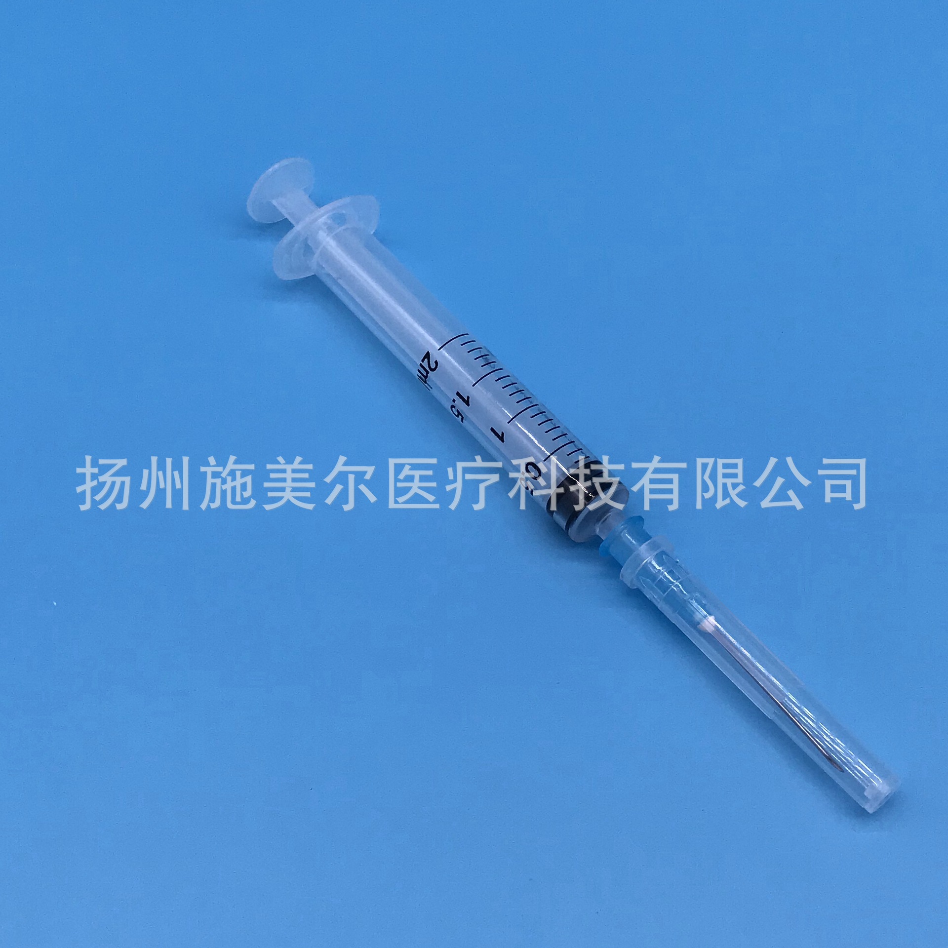 外贸出口2ml2cc3ml3cc2毫升3毫升螺口直口注射器散装pe包装带针