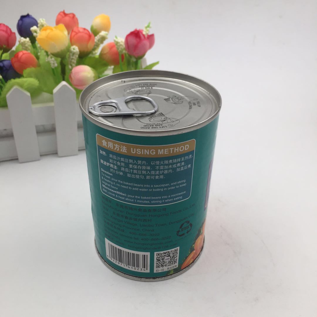 茄汁焗豆罐头415g 正品百利牌 茄汁黄豆罐头 西式早餐意大利面用