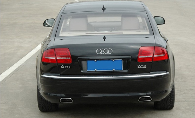 专用于奥迪a8l改装w12金属车标 汽车叶子板侧标贴 后尾箱装饰贴标