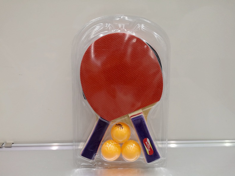 帝弗特乒乓球拍正反胶横拍高弹耐打球拍套装学生体育用品厂家批发