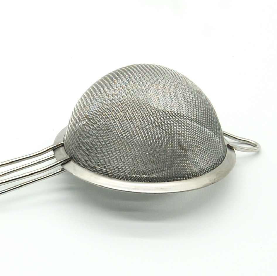 出口装烘焙不锈钢面粉筛 油格双线 15cm 20cm