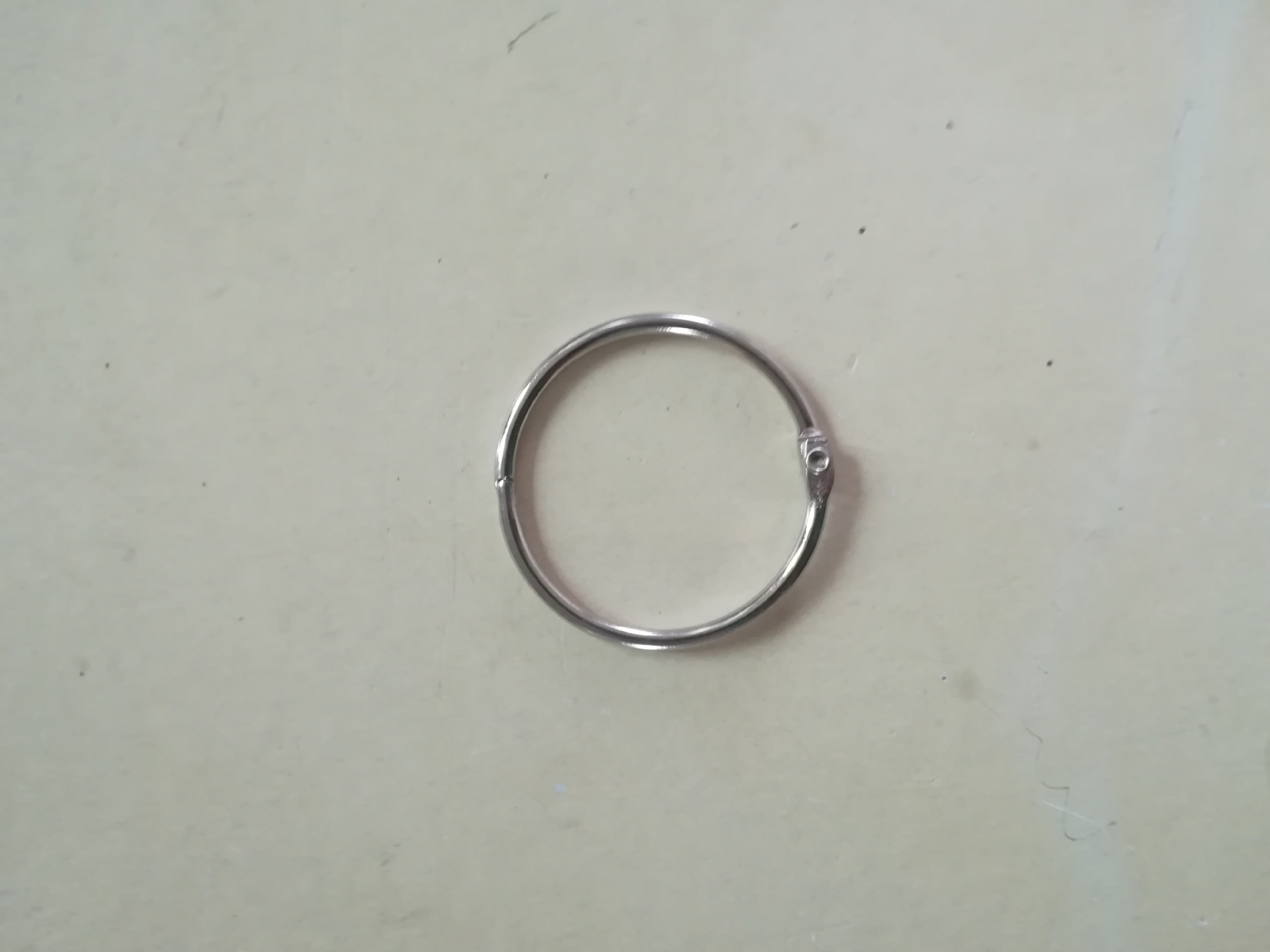 厂家供应金属书圈活动开口圈活页卡环铁环内径38mm38r