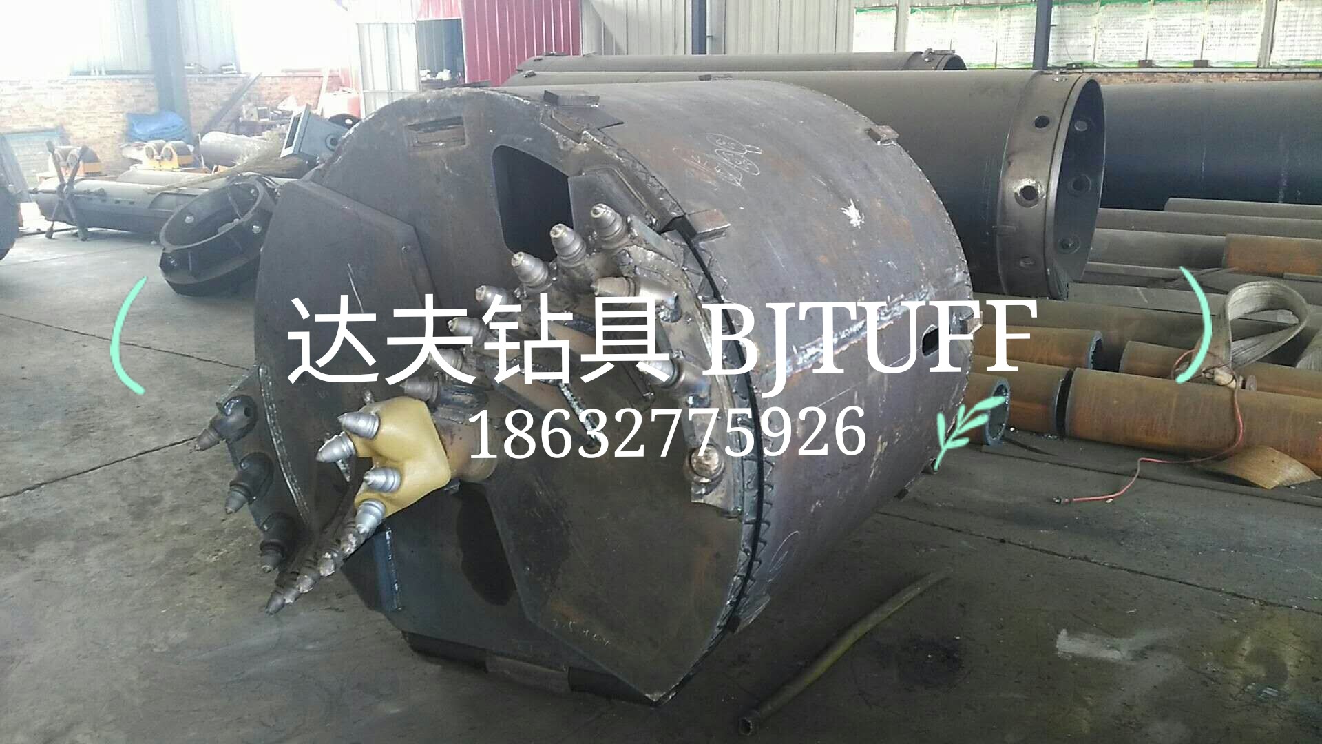 旋挖钻机钻具钻头厂家直销,全新双底截齿捞砂斗,岩斗,支持定制