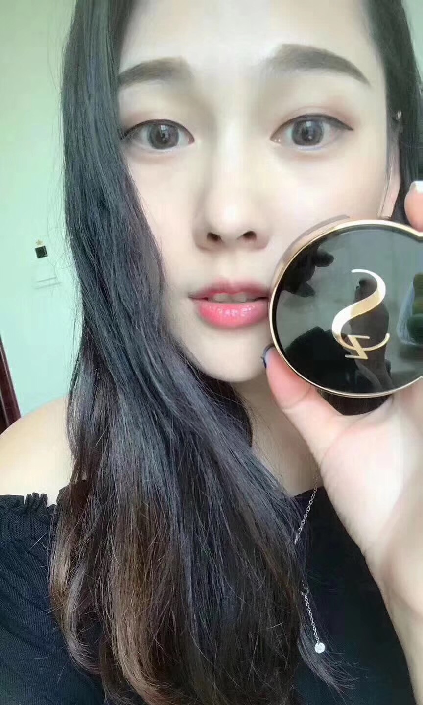 奢姿气垫cc驻颜锁妆气垫bb霜遮瑕保湿补水持久水润裸妆隔离粉底液