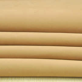 进口牛巴戈磨砂皮真皮批发 米黄色头层磨沙牛皮现货磨砂牛皮