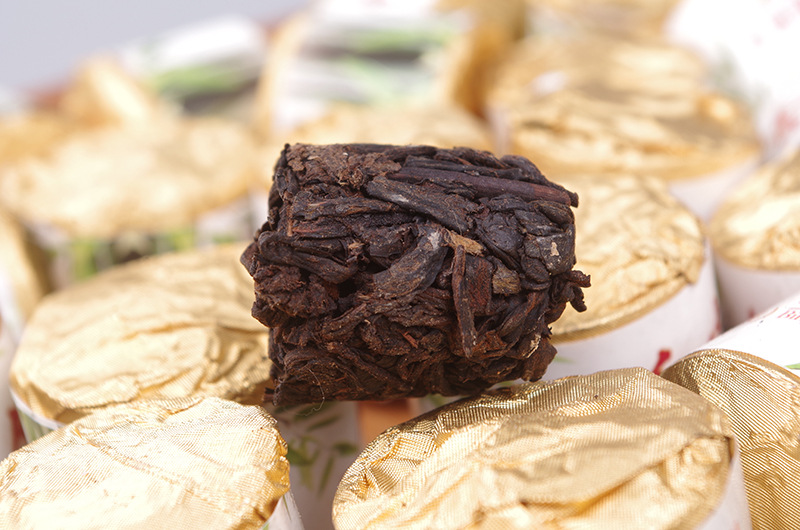 批发小香竹普洱茶熟茶 云南冰岛古树茶迷你香竹茶 竹筒装500g竹香