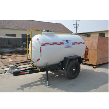 申宗生产消防水罐专用拖车 油罐拖车 柴油罐拖车 小型油罐拖车