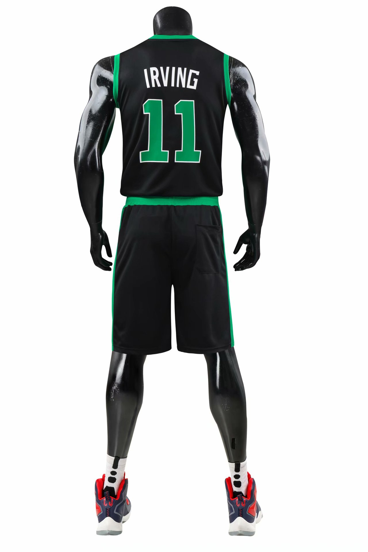 球衣成人款凯尔特人欧文11号篮球服球衣出口厂家批发