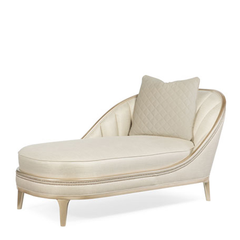 美式时尚轻奢贵妃椅客厅样板房展厅别墅美人榻贵妃休闲椅躺椅定制