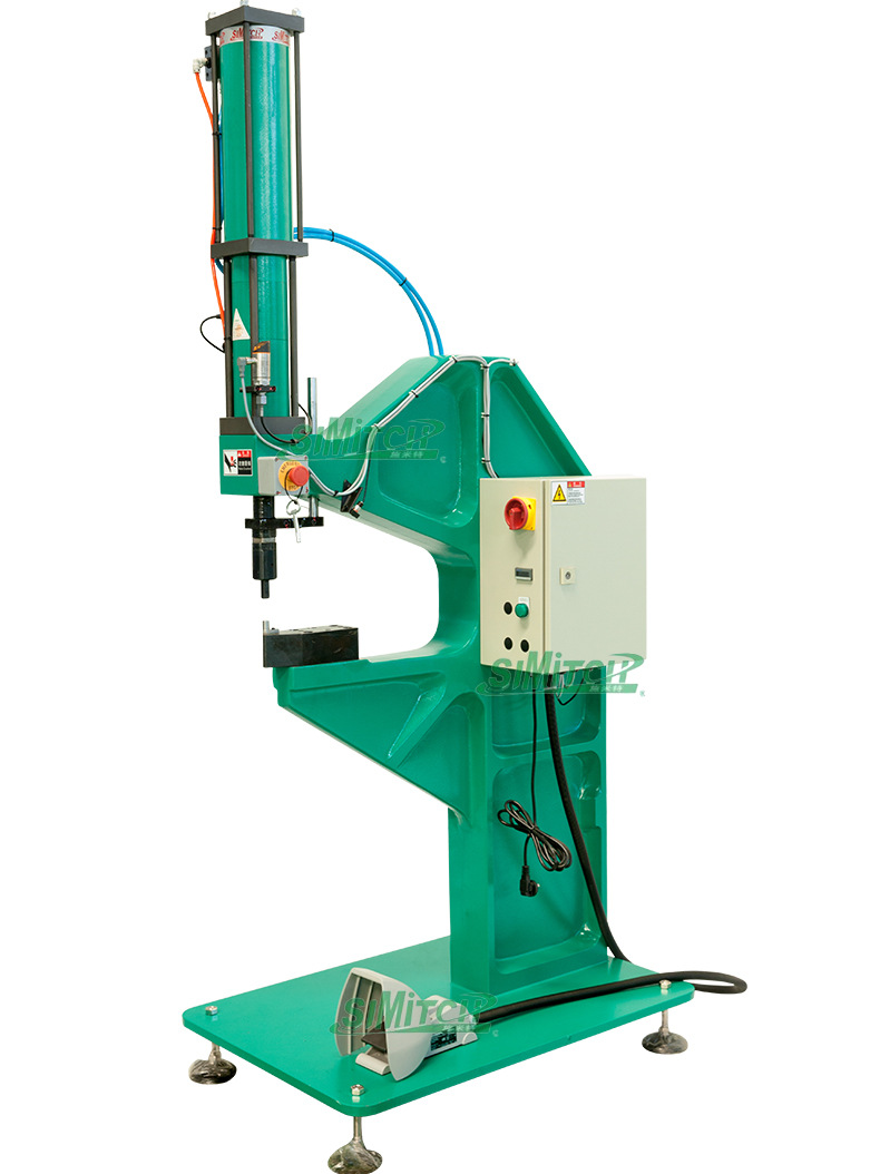 施米特气液增力缸铆接设备 压铆冲压机 无铆钉自穿刺厂家铆钉机