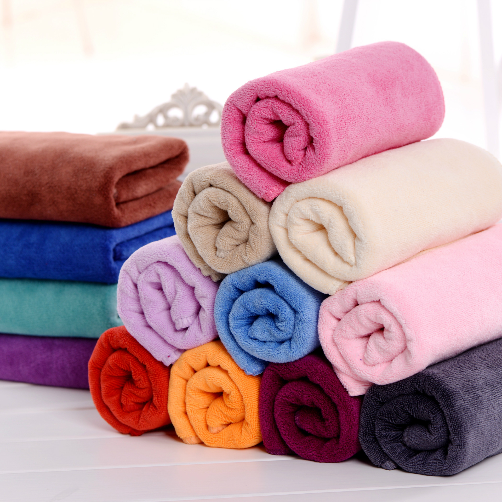 【心然毛巾】超细纤维加厚毛巾35*75每平方400克