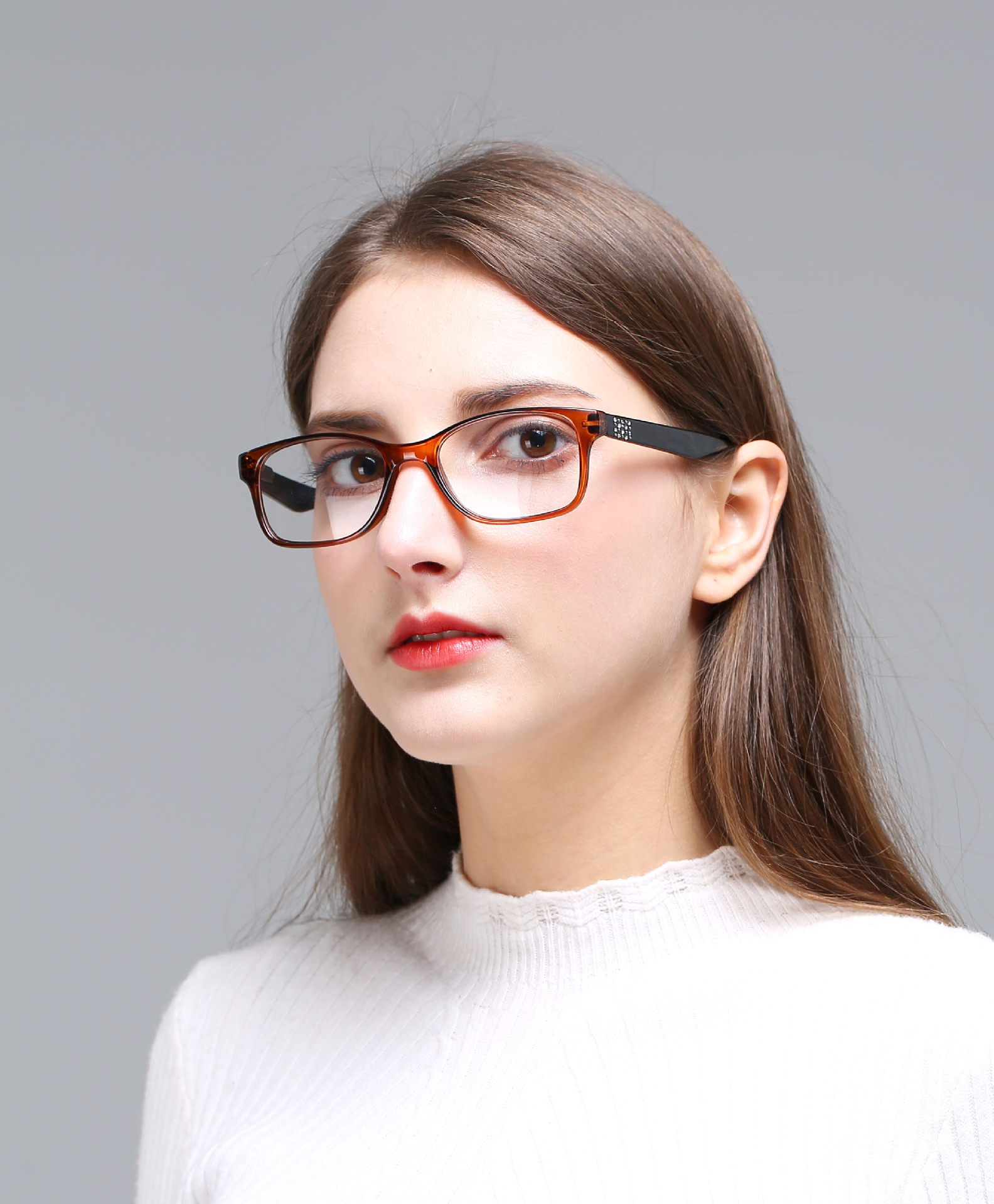 2018新款女士经典眼镜框老年阅读镜钻石女款老花镜舒适远视镜