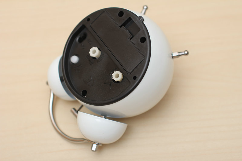 学生文具韩物坊那年那梗圆形金属闹钟 时尚闹铃 怀旧系闹钟5231