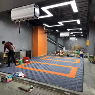 免清淤免挖沟玻璃钢格栅洗车房塑料拼接格栅400*400洗车店地板
