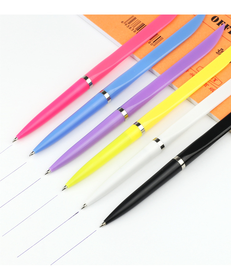 7mm大刀开箱笔批发塑料广告笔物流办公文具