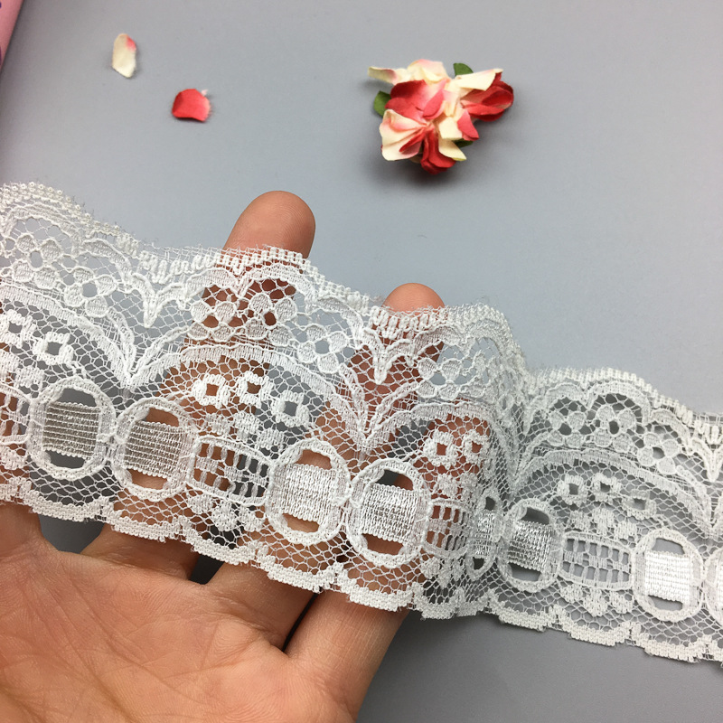 8cm花边穿孔丝带巴比娃娜服饰配件现货