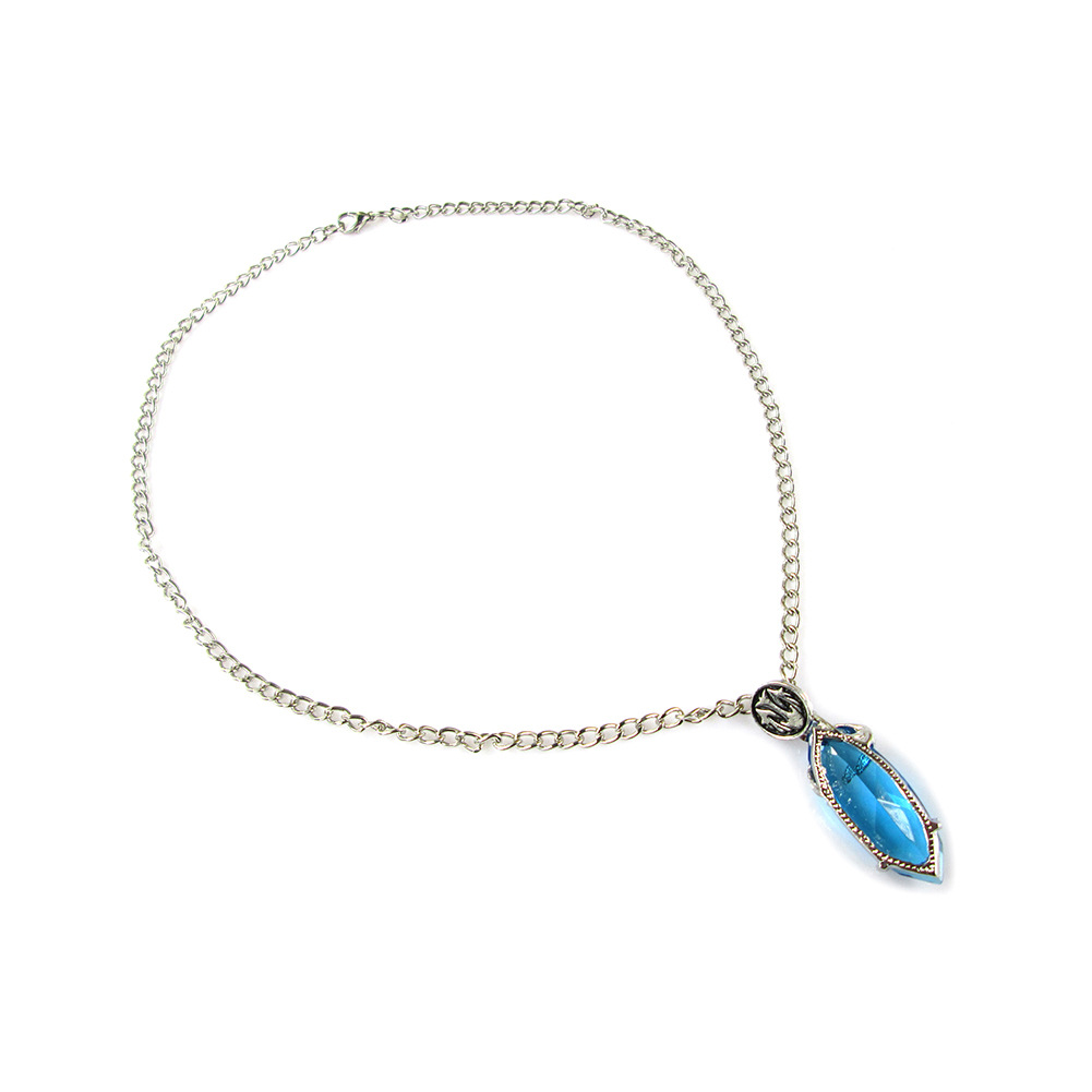 最终幻想 尤娜 项链 蓝色宝石-4