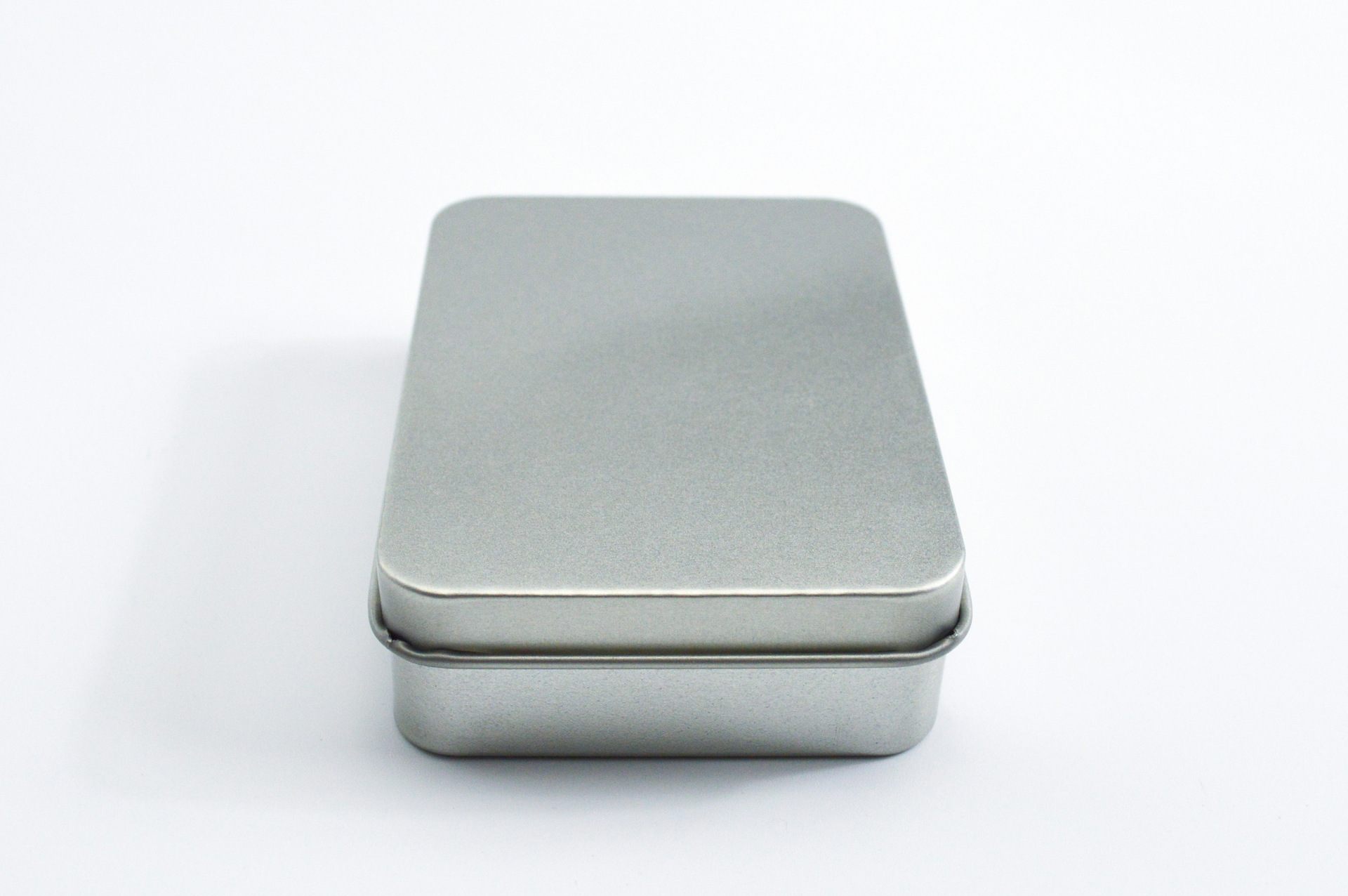 厂家批发定做长方形空白磨砂铁盒金属盒子马口铁盒打火机u盘包装