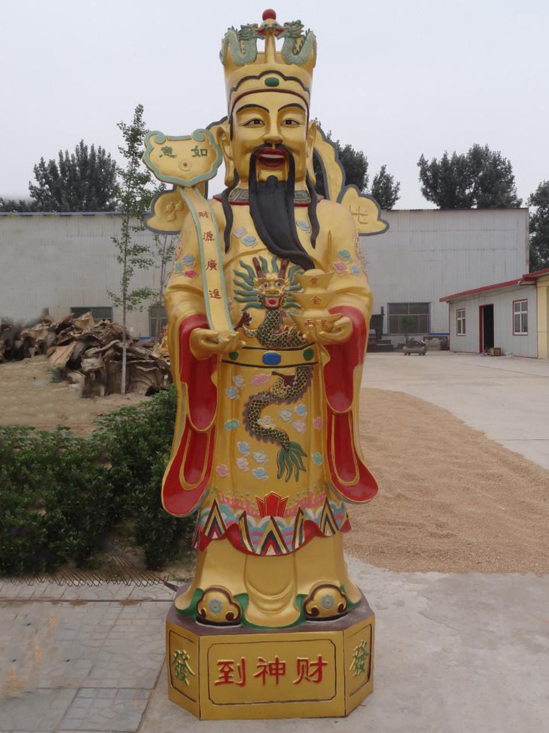 铜财神雕塑