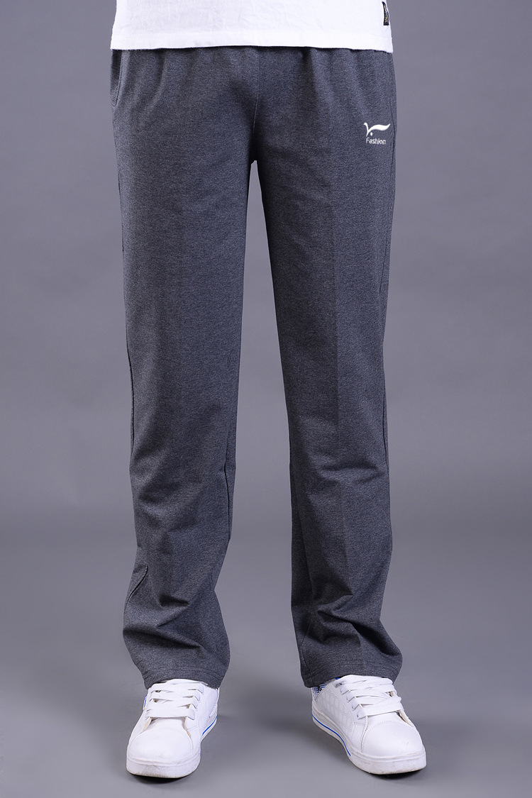 2019新款运动裤男长裤直筒大码休闲裤加肥加大春秋加绒宽松运动裤