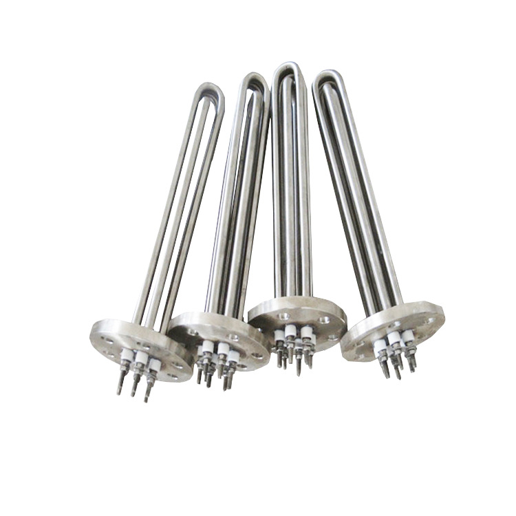 供应防爆水油法兰电加热器组合式水箱电加热管耐高温