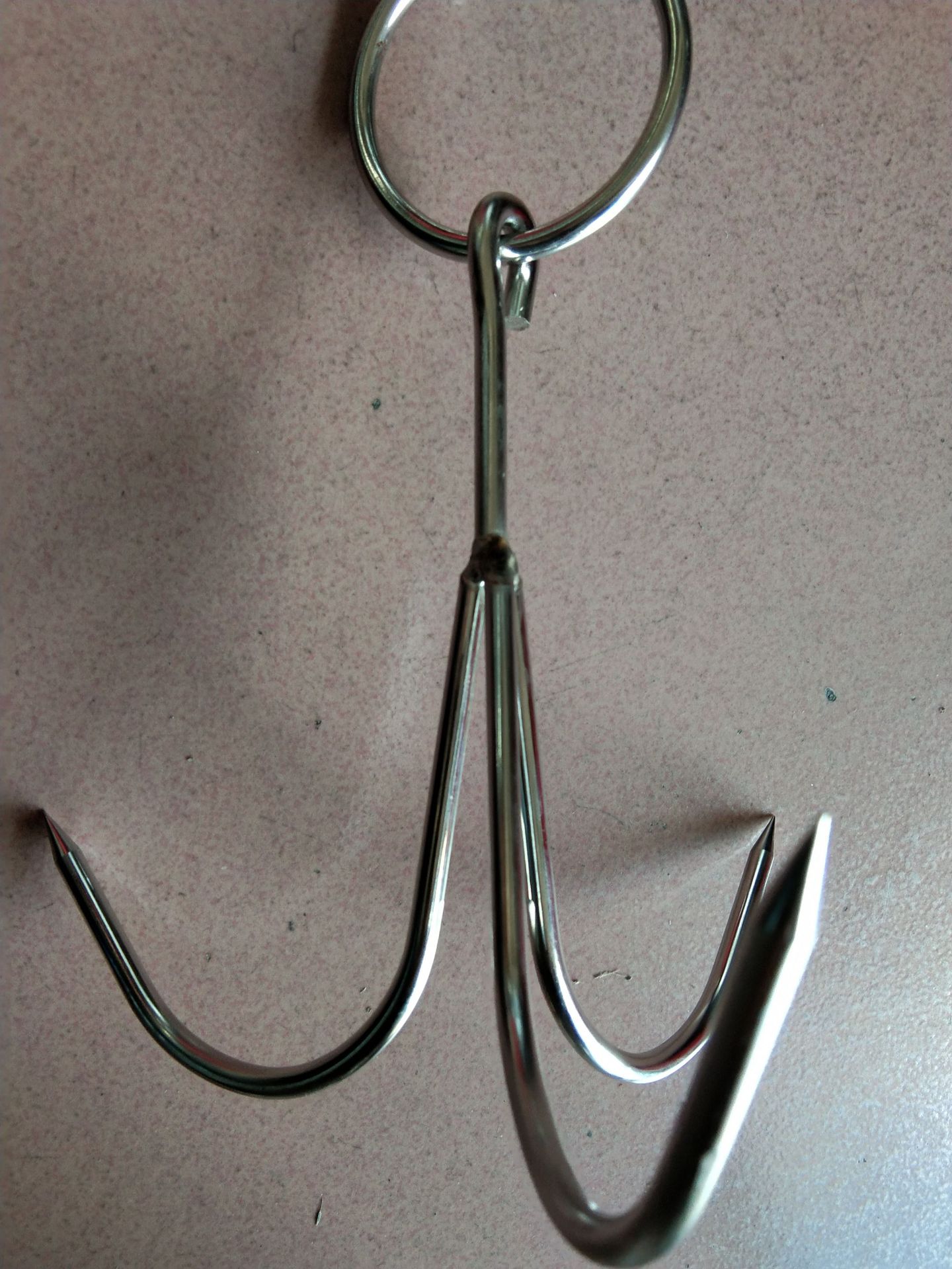 焕兴牌不锈钢6厘三钩猪肉钩羊肉钩肉铺专用钩