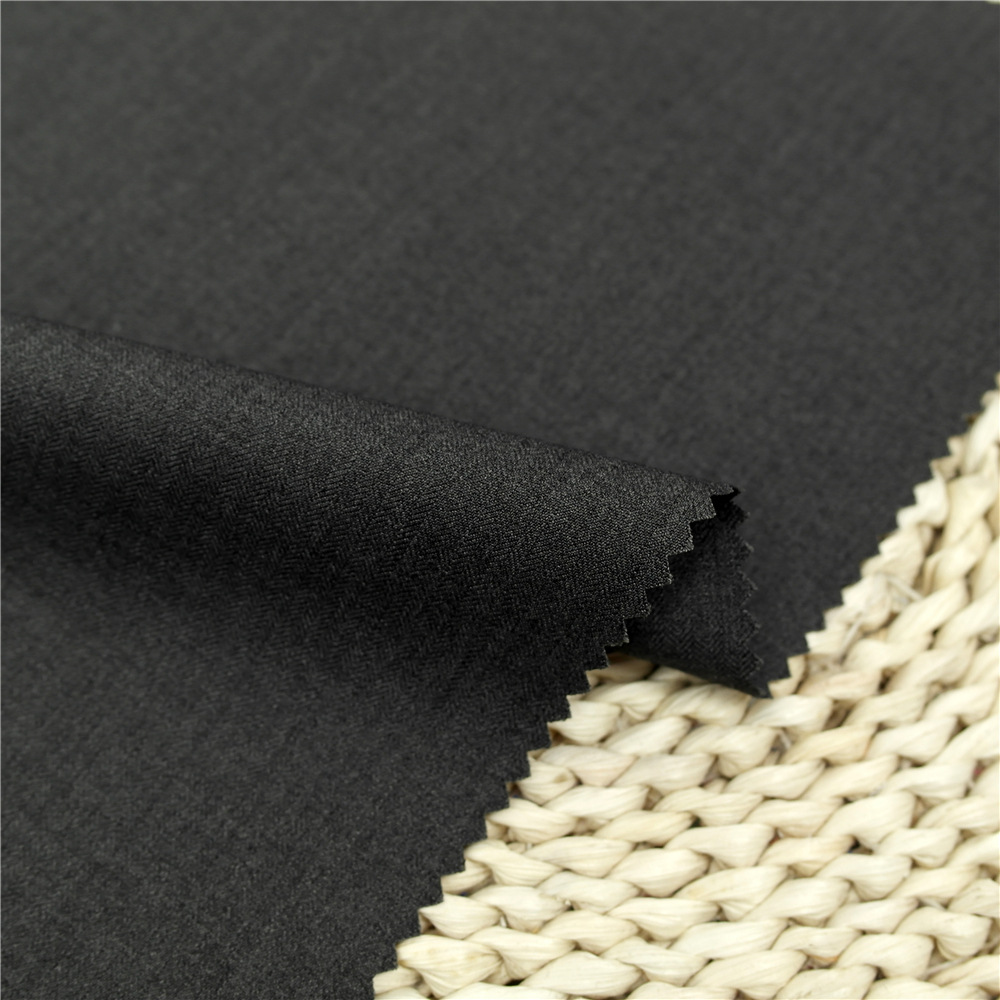 斜纹人字纹 时尚tr西装裤装面料男士休闲布料 商务工作服西服西裤