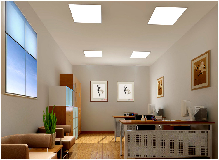 595*595面板灯120lm/w 专业出口防眩光led面板灯 saa认证 ugr 19