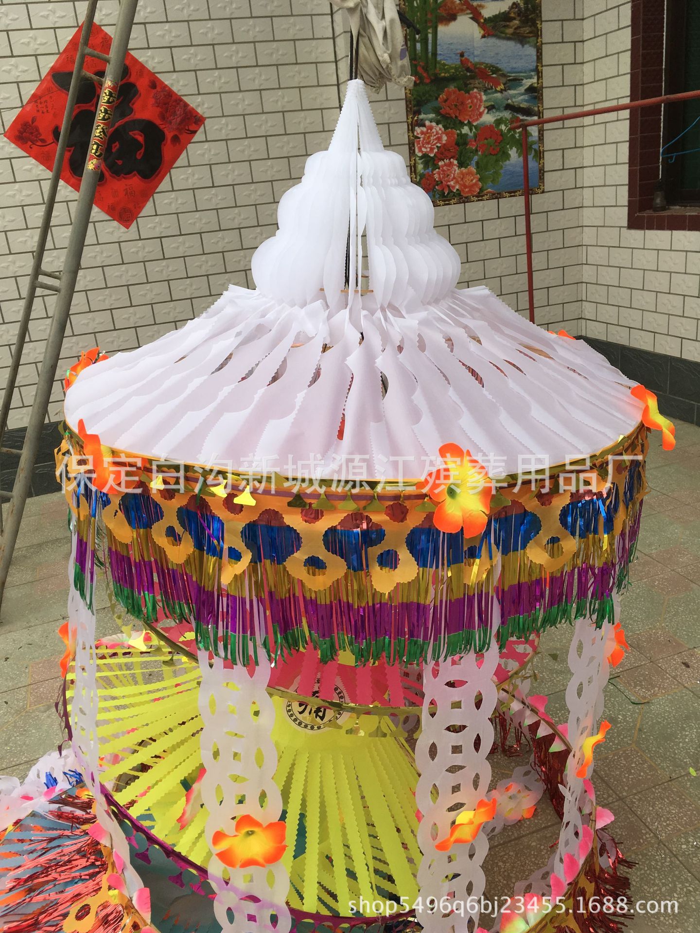 厂家直供布幡 小条幡 望山钱 灯笼幡 钱幡 葫芦幡殡葬用品