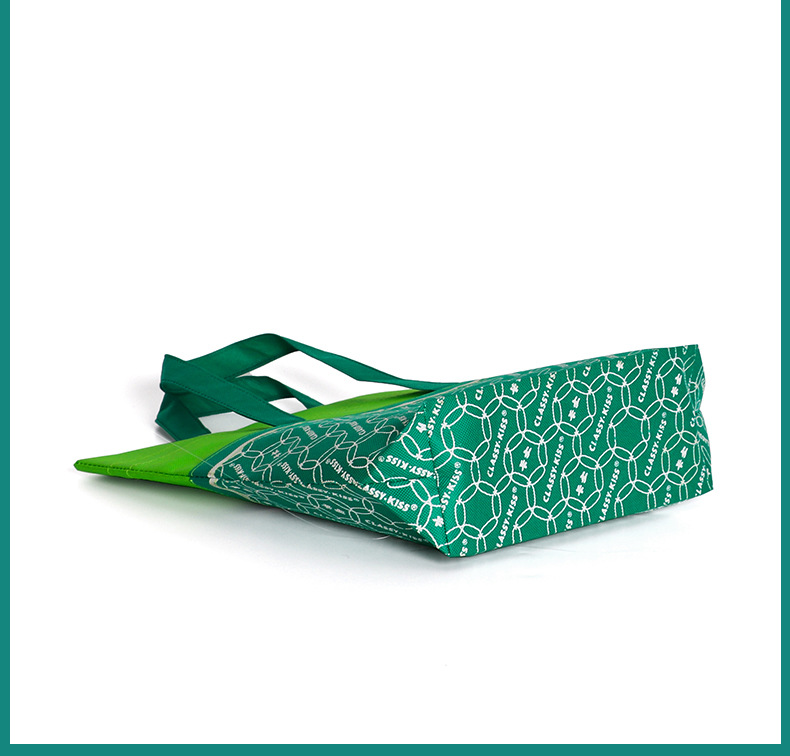 环保手提包装袋批发覆膜立体无纺布袋定做折叠服装购物袋定制logo