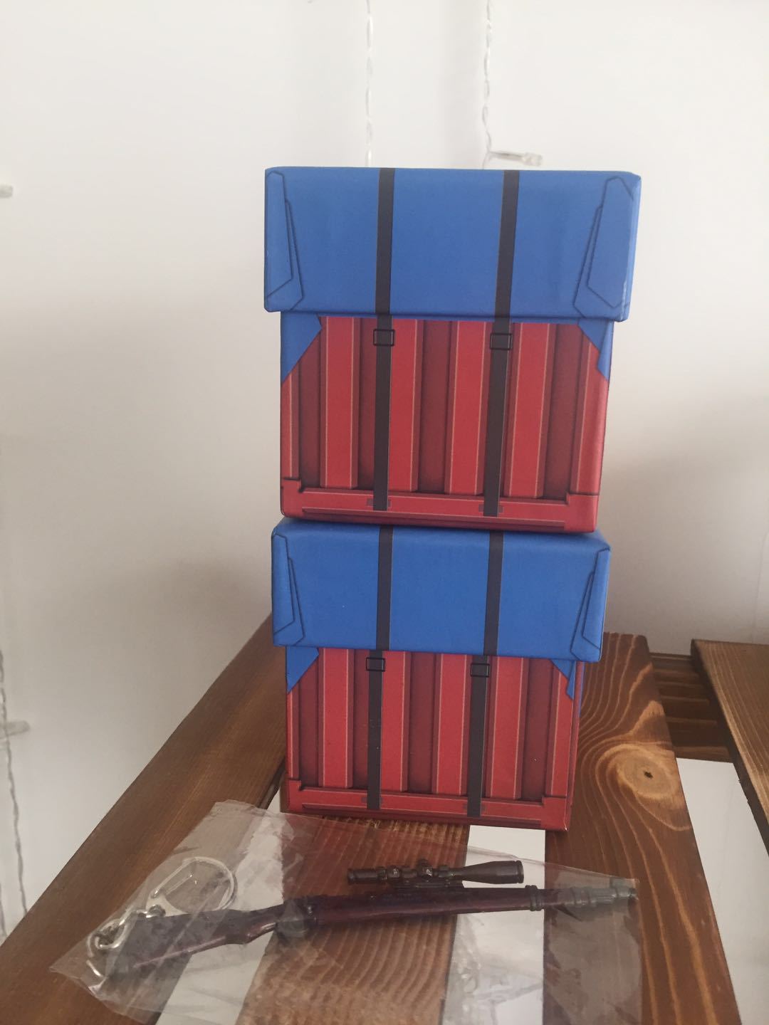 绝地求生游戏空投箱空投盒吃鸡道具收纳盒动漫cos周边收纳盒