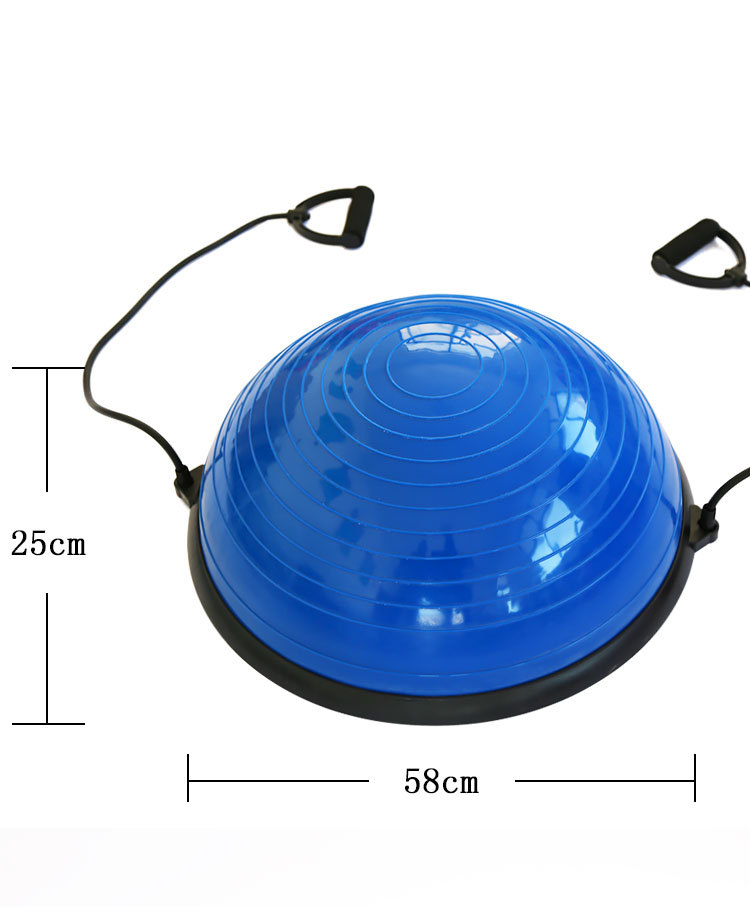 加厚防爆瑜伽波速球半圆平衡球健身瑜伽半球平衡半球康复训练半球