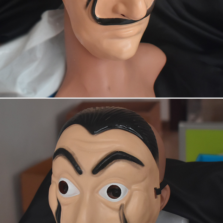 达利面具西班牙达利面具cosplay装扮纸钞屋道具纸牌屋
