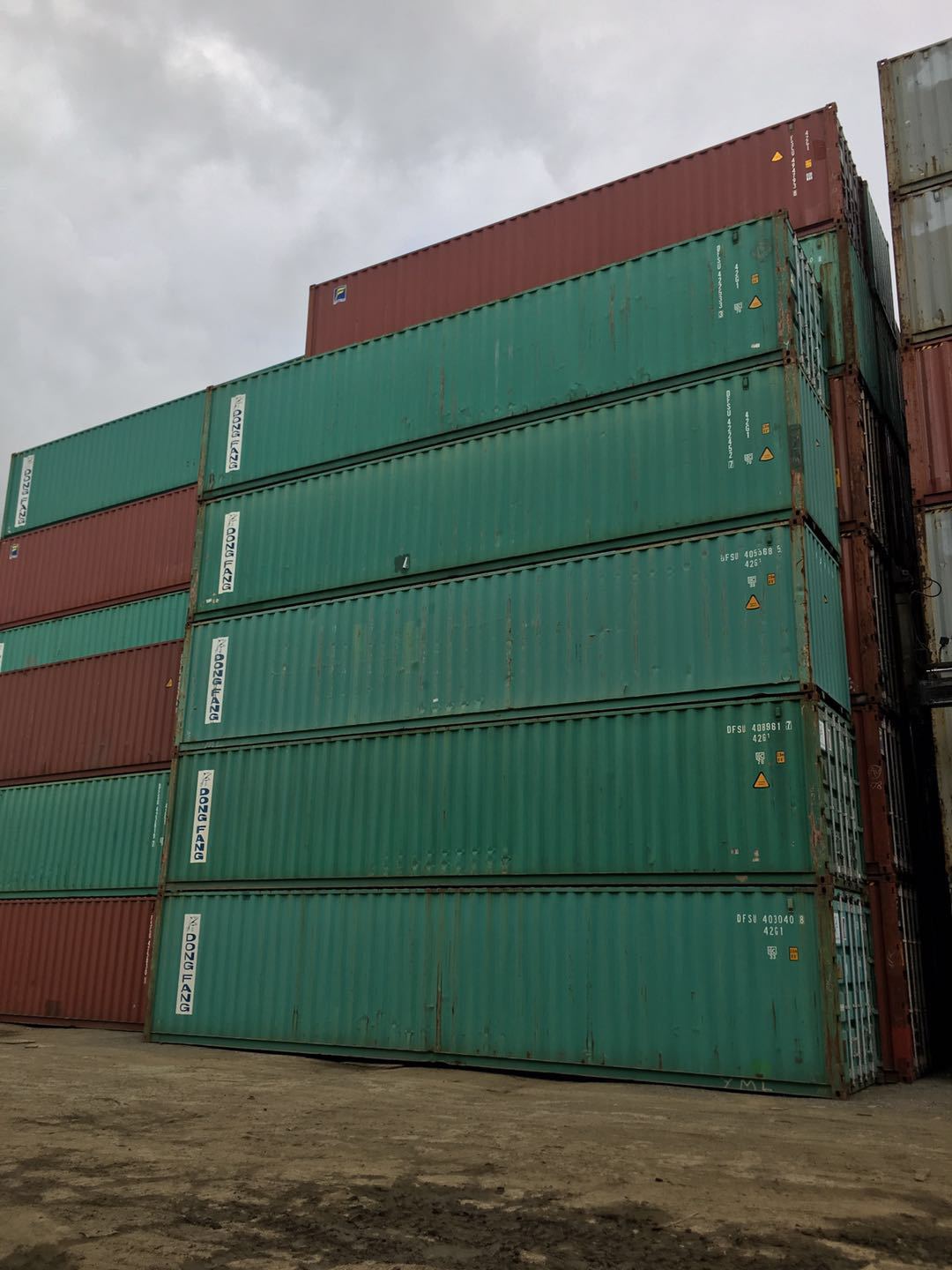 销售40hc 40hq 40英尺超高集装箱 40尺高柜