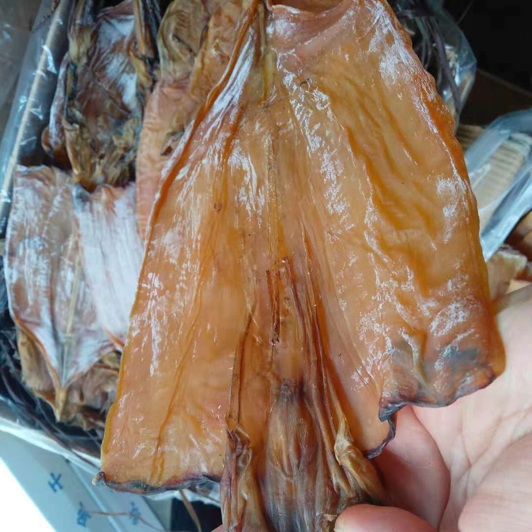 渔民淡晒鱿鱼干干货干鱿鱼野生大鱿鱼干500克海鲜干货鱿鱼片干