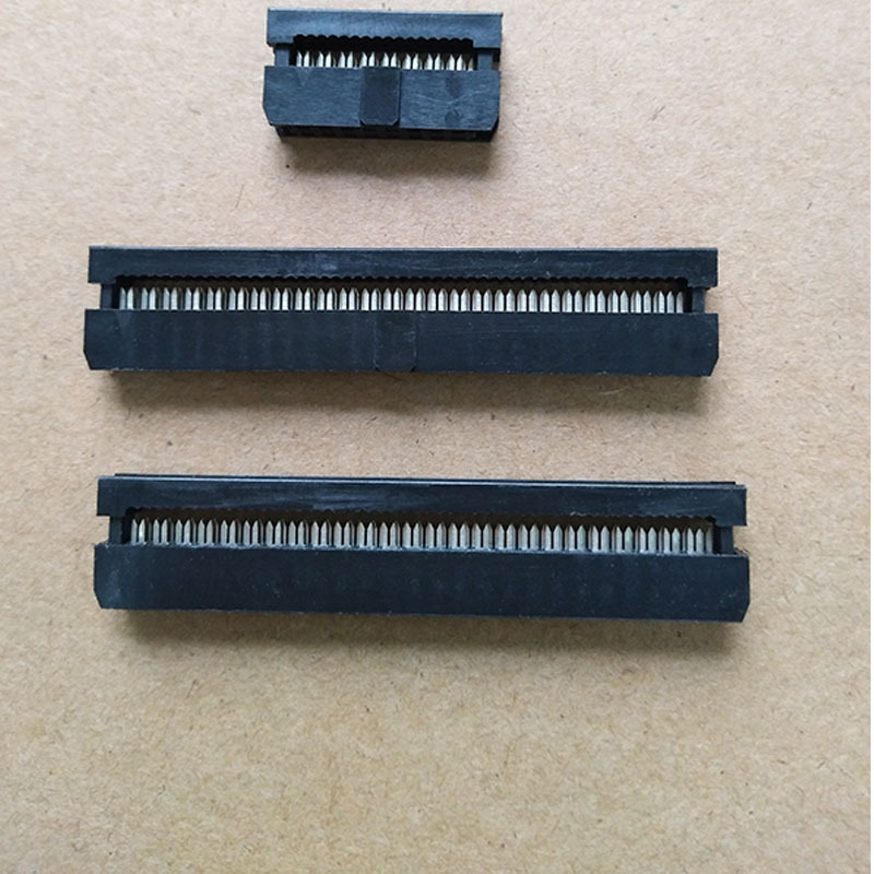 27mm 40p idc 40p排线压线头二件式fc头