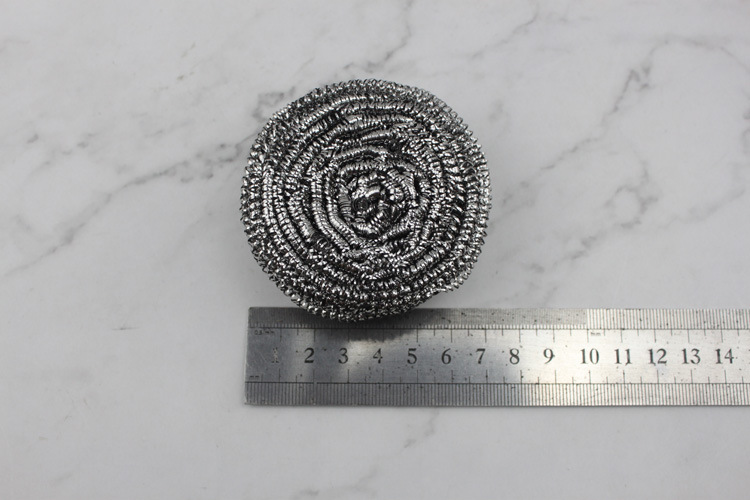 厂家去污不锈钢钢丝球清洁球19克10个装洗碗球不生锈不掉渣