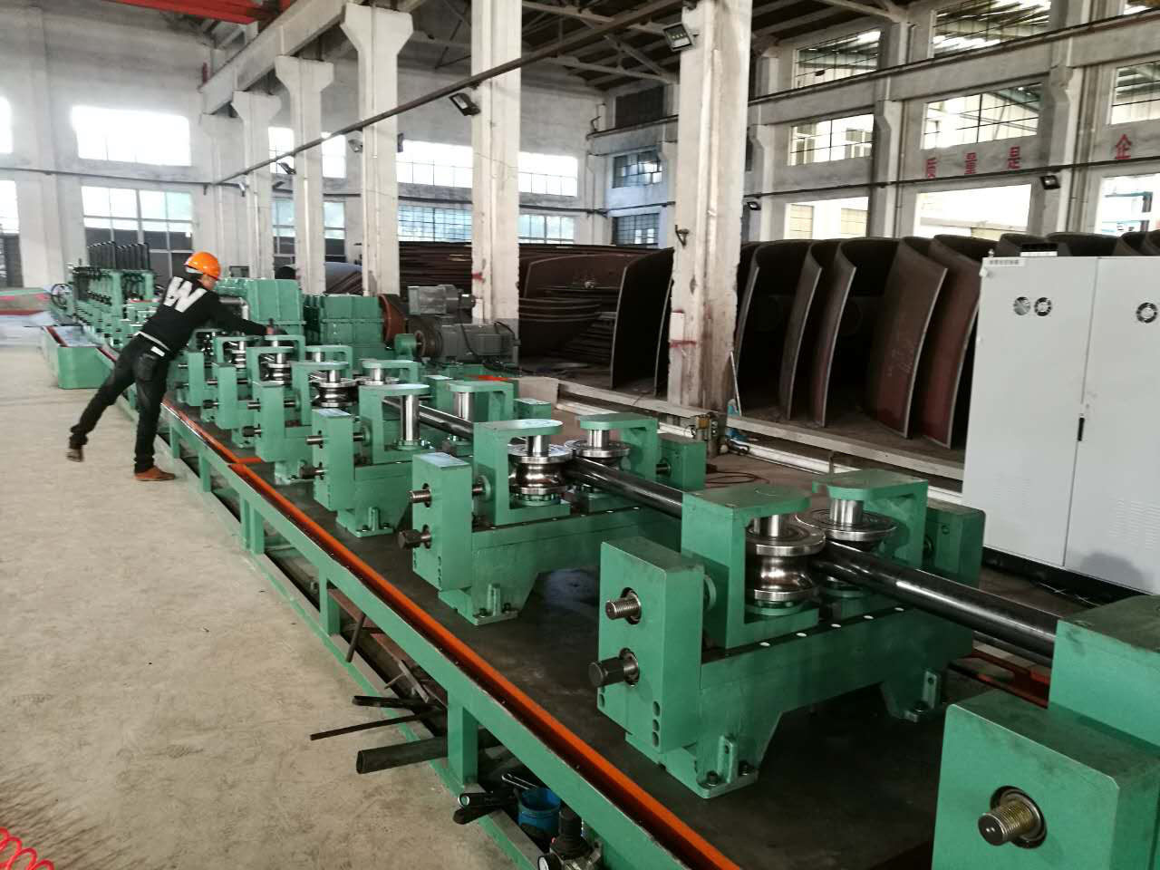 直缝焊管生产设备高频焊管机组厚壁管直缝焊管机