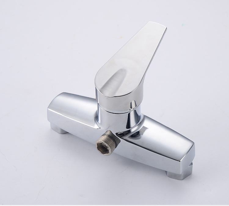 恒耀卫浴 名家淋浴冷热混水阀暗装简易花洒卫生间水龙头工程款批