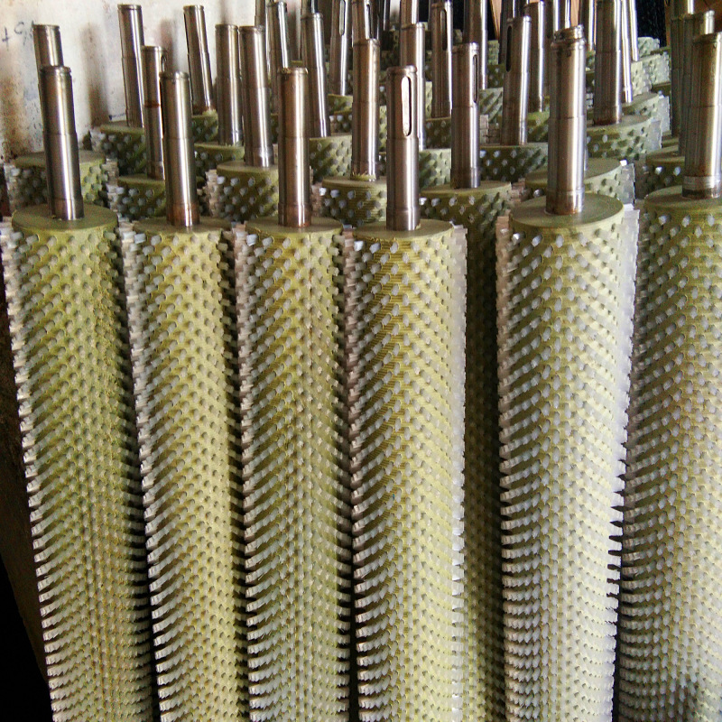 胡萝卜清洗机尼龙刷辊圆滚刷子尼龙丝毛刷辊0.15mmpa6白软刷毛