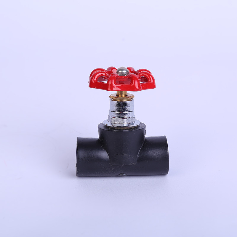 pe球阀系列 pe双活接球阀 现货批发pe全塑 钢芯球阀截止阀阀门