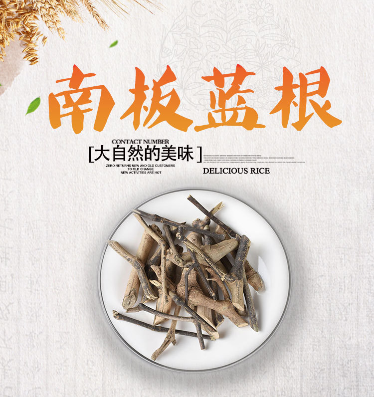 中药材现货南板蓝根 无硫大青叶根大蓝根 冷背奇药材承接订单药房