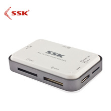 飚王（SSK）SCRM056多功能合一读卡器高速USB3.0 SD/TF/CF内存卡