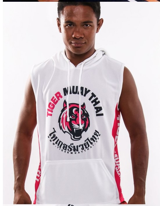 泰国老虎拳击服馆ufc综合格斗mma无袖帽衫泰拳击服装运动背心供应