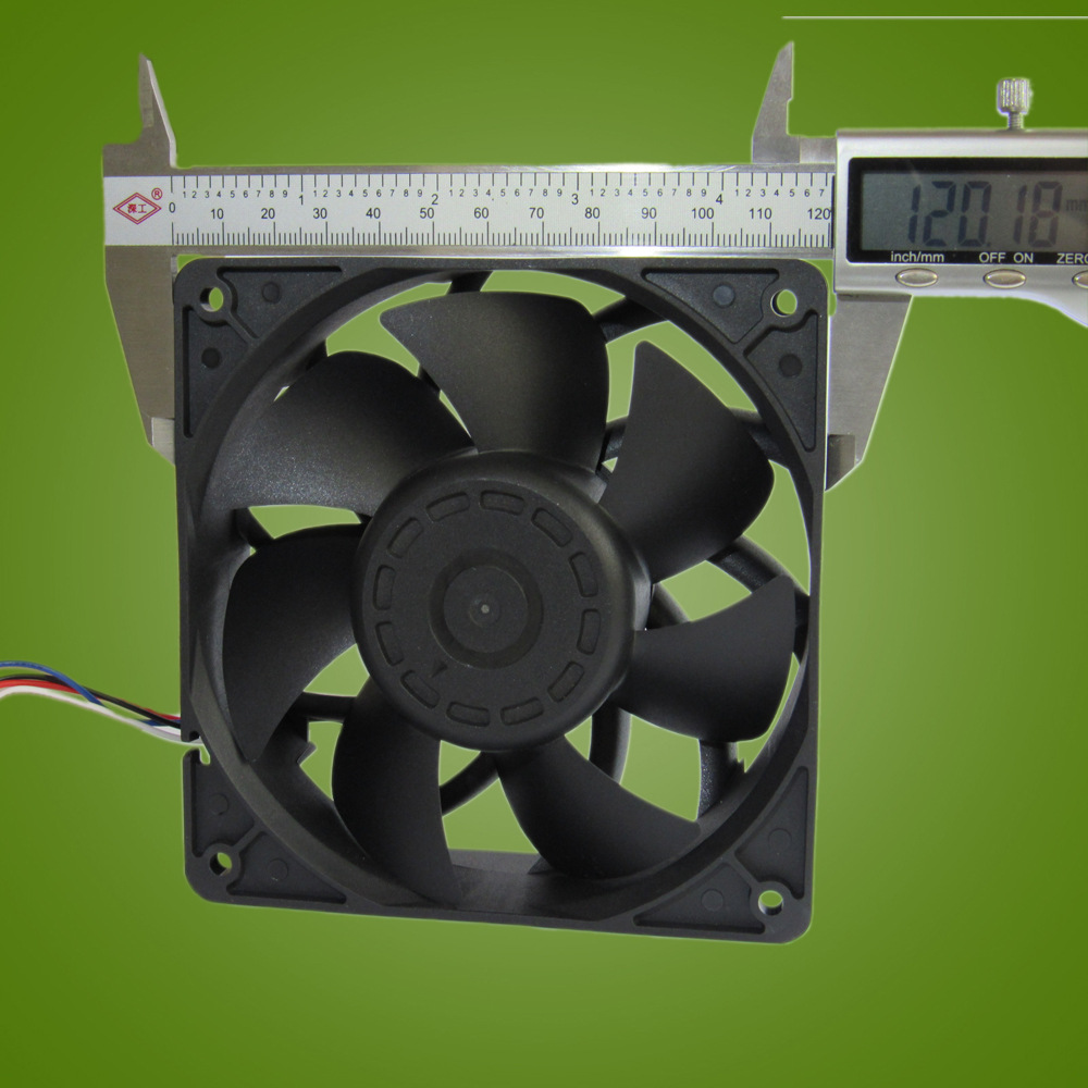 fengheng机箱机柜12cm风扇 增压120mm 120x120x38mm厘米散热风扇