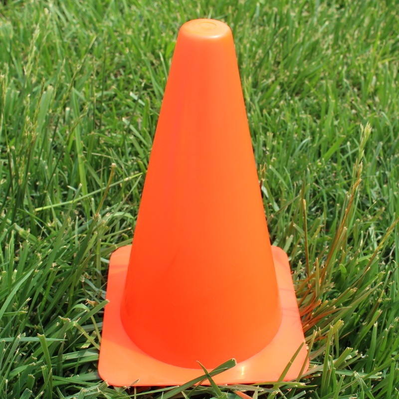 篮球标志桶足球训练23厘米 锥筒 标志碟障碍物 路锥9英寸标志桶