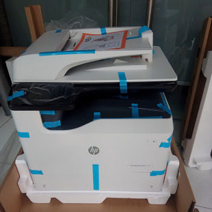 惠普/hp pagewide 452dw彩色页宽多功能一体机无线网络u盘打印