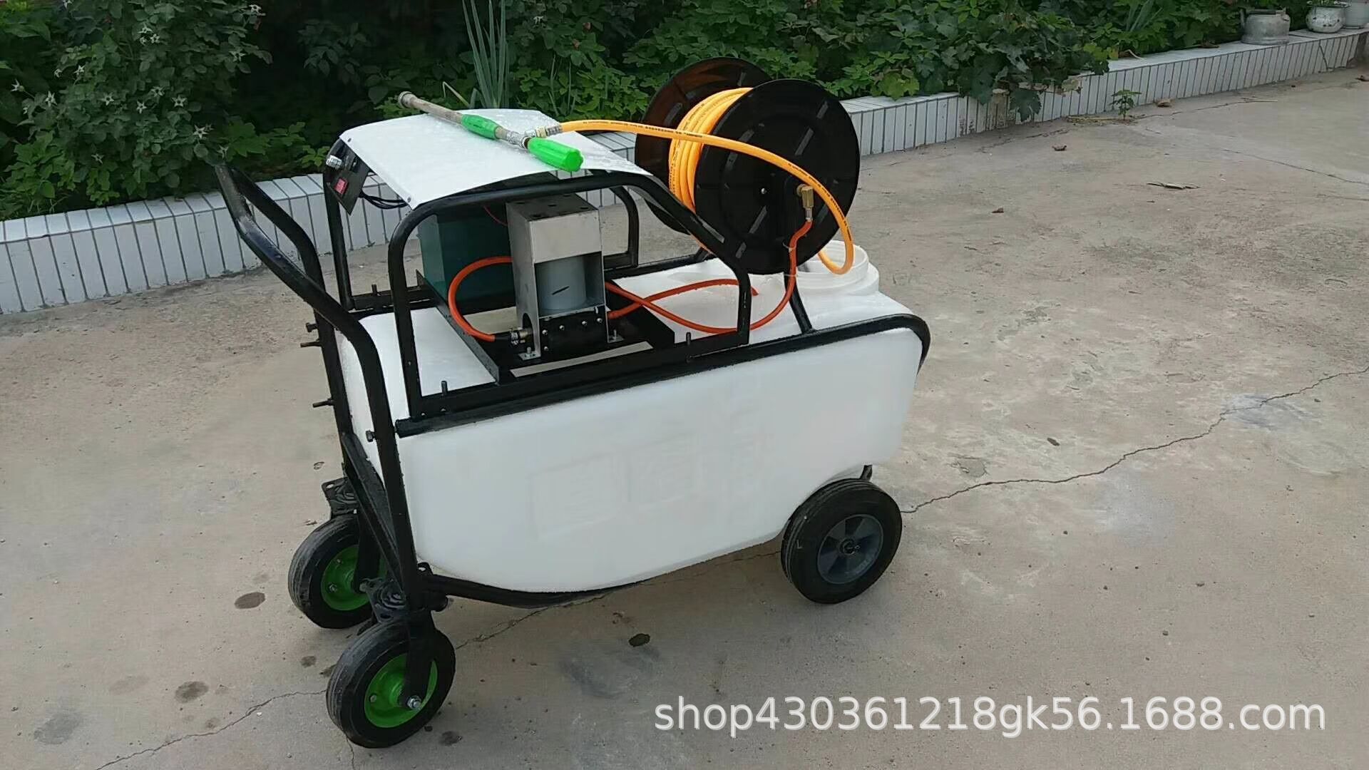 云南养殖场消毒机 手推式电动大容量园林农业打药机果园喷药机